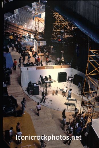 Live Aid - Back Stage