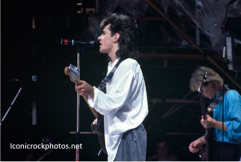 Live Aid - Nik Kershaw – iconicrockphotos