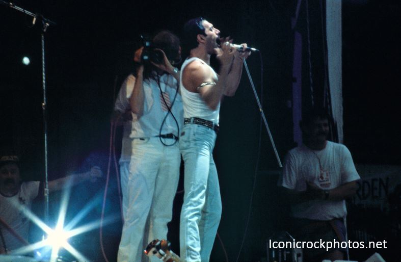 Live Aid - Queen Freddie Mercury
